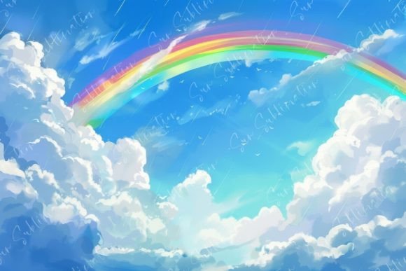 Download Beautiful Blue Sky with White Clouds - Sky Collection