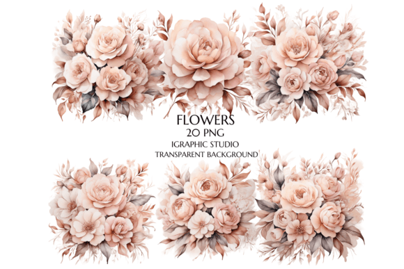 Download Rose Gold Flowers PNG, Pink Flowers Clip - Pink Collection